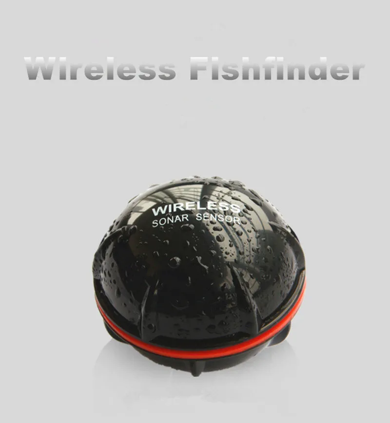 PuPoPan Draadloze Bluetooth Smart Sonar Fishfinder 48m/160ft Fishfinder Draagbare Outdoor Visuitrusting Voor IOS Android