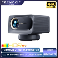 Formovie Xming v1 Ultra Projector Native 4K Laser Cinema Portable Mini LED 2+32GB Projector 700 CVIA Lumens Dolby Audio Beamer