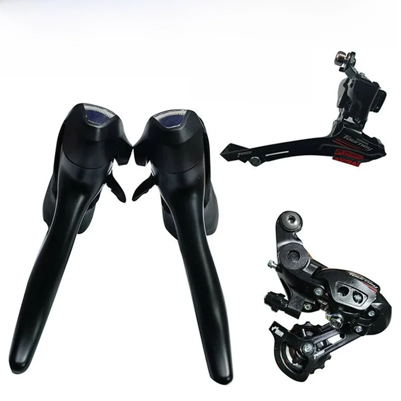 AliExpress Shimano SHIMANO TOURNEY A070 2x7 Speed Groupset Front Rear Derailleur Shifter Bike Cycle Derailleur 14s For Road Bike Cycling Part