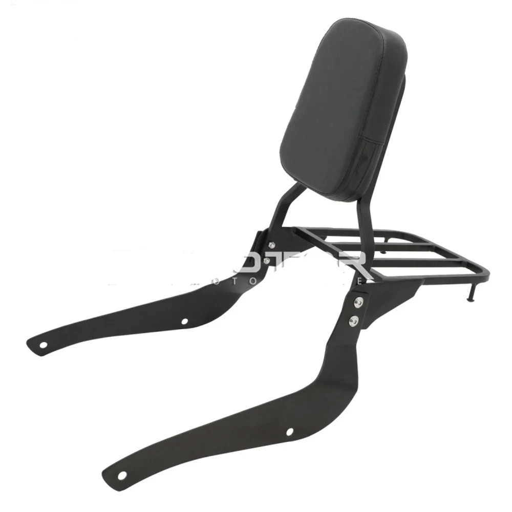 Backrest Sissy Bar luggage Rack Pad Motorcycle Cruiser Bike for SUZUKI Intruder Volusia VL400 VL 800 C800 Boulevard C50 view 4