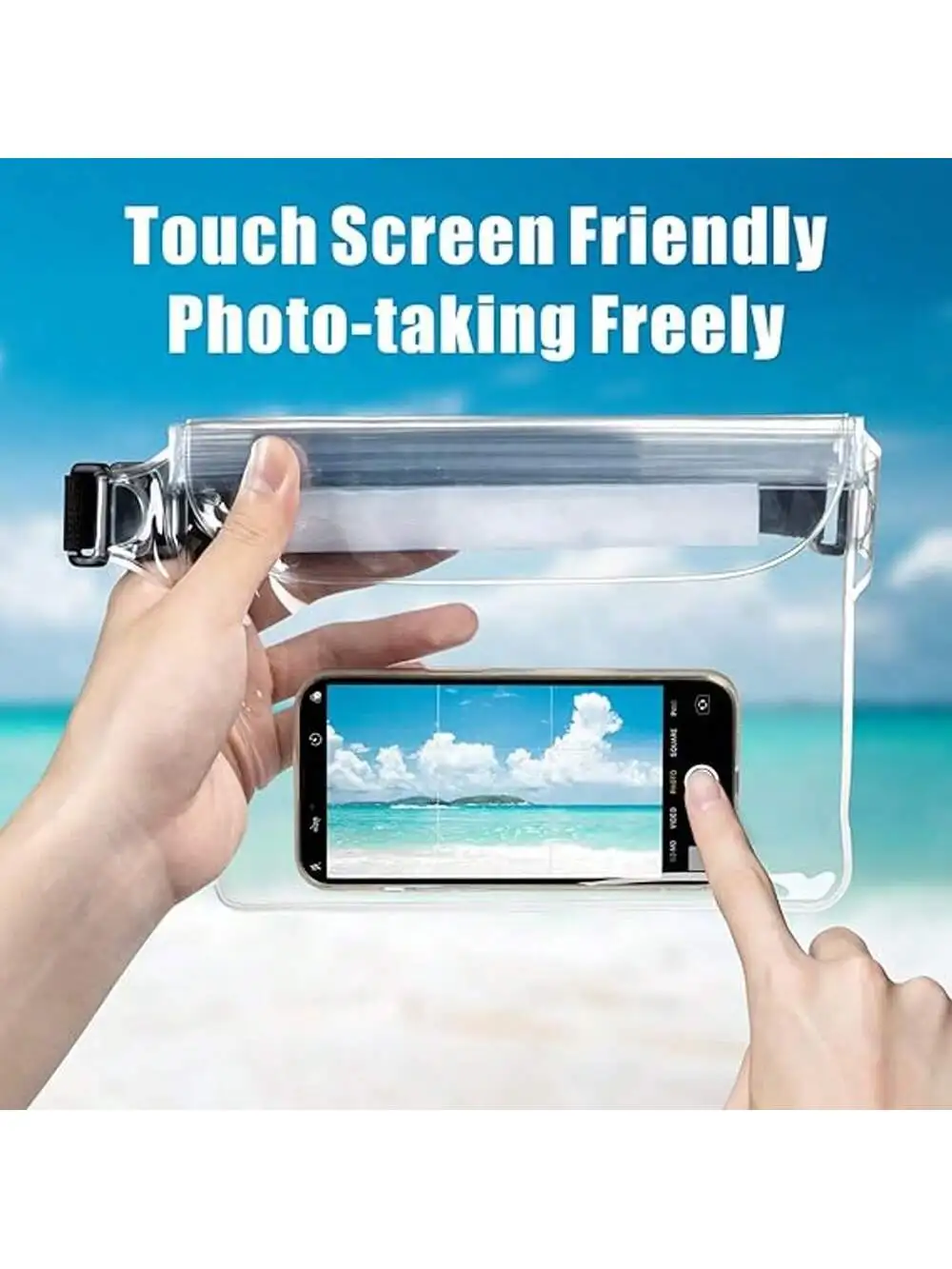 

Airbag floating mobile phone waterproof bag, high-quality dry bag, suitable for beach, swimming, boating, canoeing, hiking, prot
