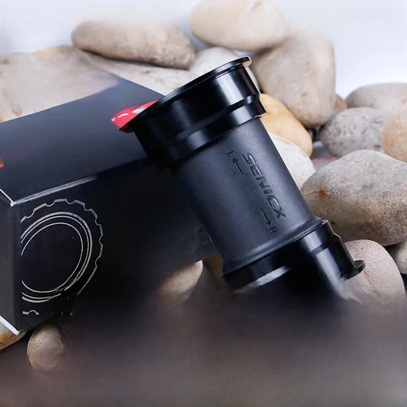AliExpress SENICX Ceramic BB386 Press in Road Bicycle Bottom Bracket Fit for Shimano Gravel Bike Central Bearing 24mm Shaft Diameter Crank