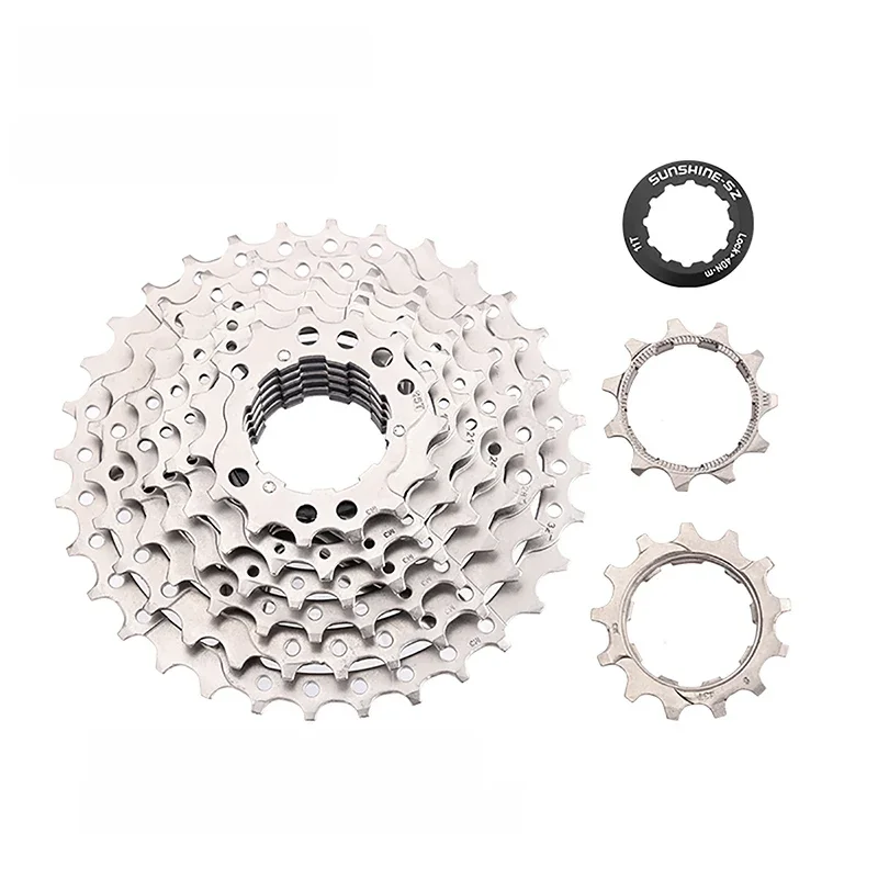 AliExpress Sunshine HG Road Bike Ultralight Cassette 8 9 10 11 12 Speed 11-23T/25T/28T/30T/32T/34T/36T Bike Flywheel Sprocket for SHIMANO