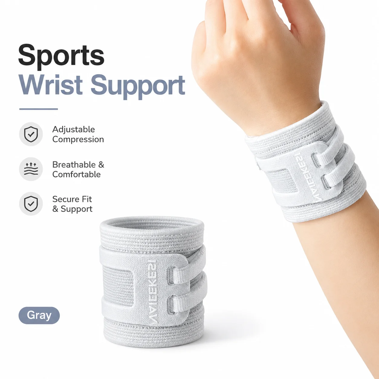 Gym Wrist Wraps for Weight Lif - đánh giá và giá Wrist Wrap Support
