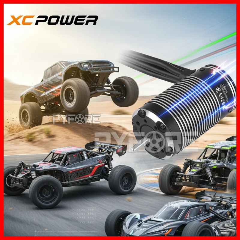 

XC E10 140A Sensored Brushless Esc 2-4$ LiPo Electronic Speed Controller for 1/10 Rc Car Buggy Truck