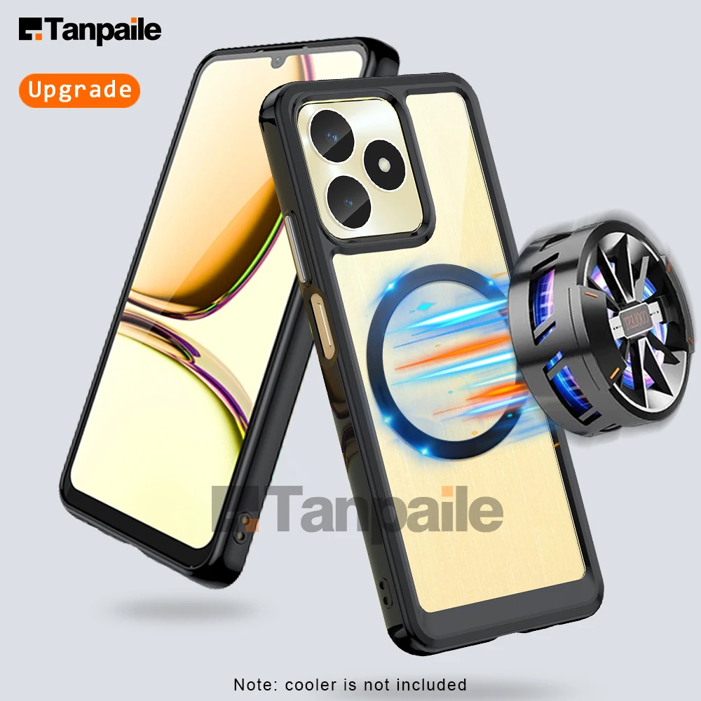 Tanpaile - For Realme Note 50 10S Narzo N53 C53 60 Pro+ 11 C53 GT5 C51 case Shockproof Minimalist Slim Thin Bumper Funda