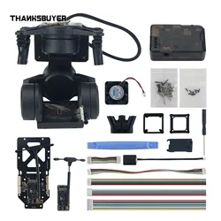 C-20T 3-Axis FPV Gimbal PTZ + USB Debugging Module Kit for DJI O3 + Headtraker Wireless Module Kit for DJI O3 Avatar Moonlight