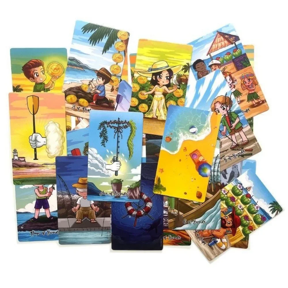 Tarot de vacances d'été 12*7cm