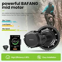 Bafang M615 MM G320 1000W Engine 52V 48V 1000W BBS03 BBSHD Mid Drive Motor Electric Bike Conversion Kit