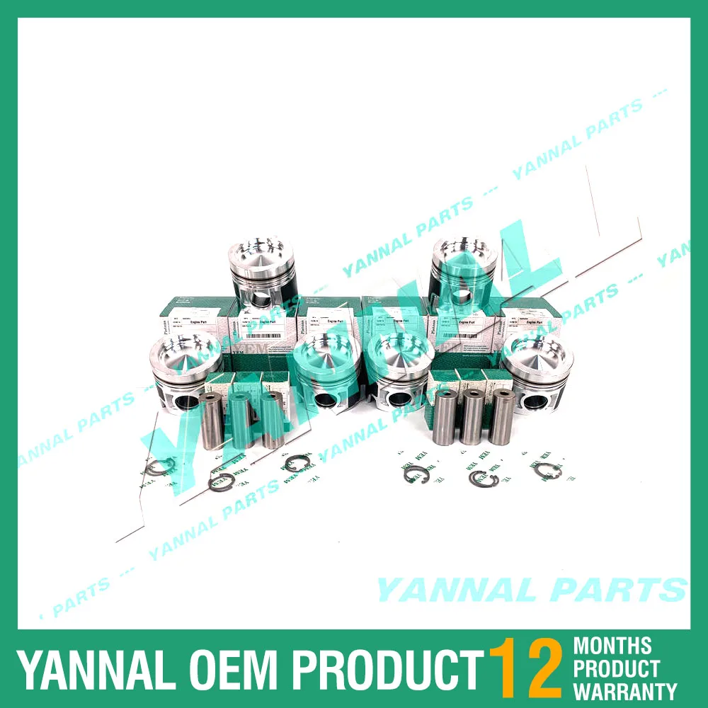 

C6.4 Piston Kit for Caterpillar Excavator Diesel Engine Parts Excavator Parts