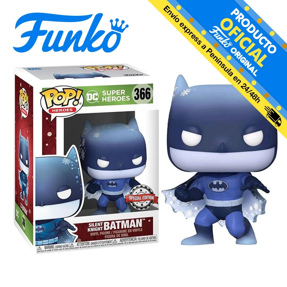 Funko Pop! DC Holiday silent gentleman Batman exclusive, 51673, 366, original, toys, boys, girls, gifts, collector, figures, dolls, shop, with box, new, ofiicial license