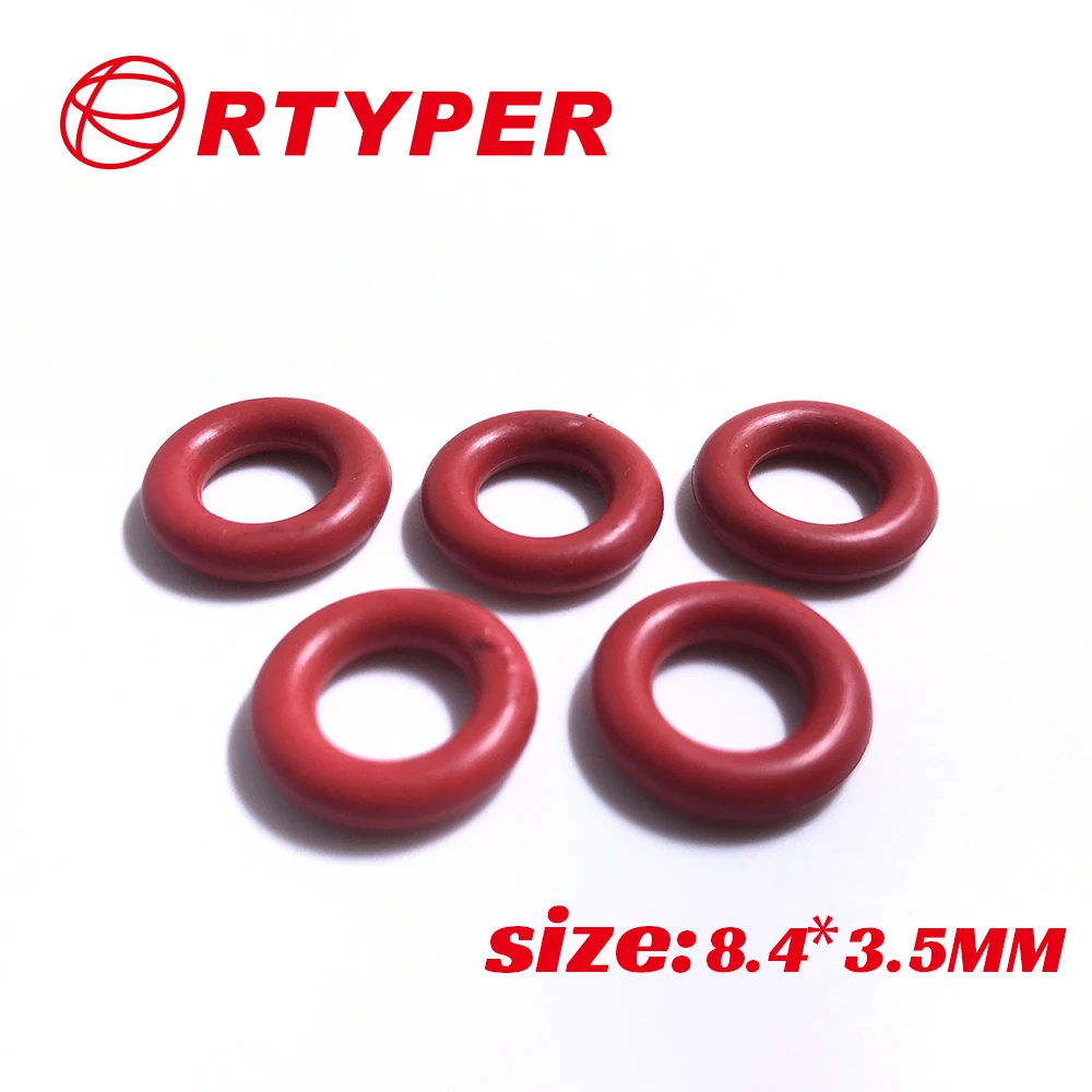 50/100 PCS Fuel Injector Repair kit Rubber Oring Size:8.4*3.5MM  21029