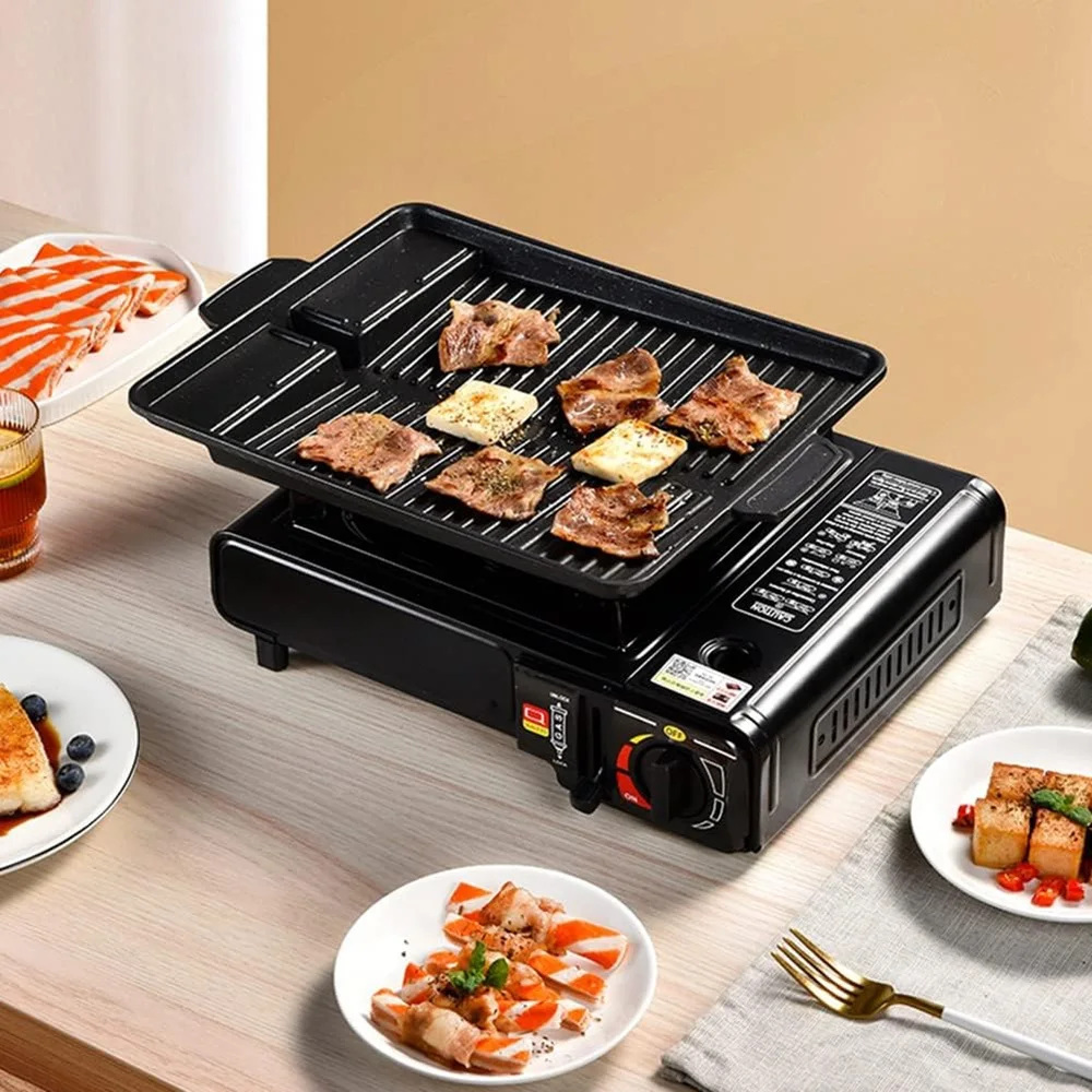 Image 6: Cuisinière à gaz portable idéale pour la compression du cartouche ou du cylindre de camping
