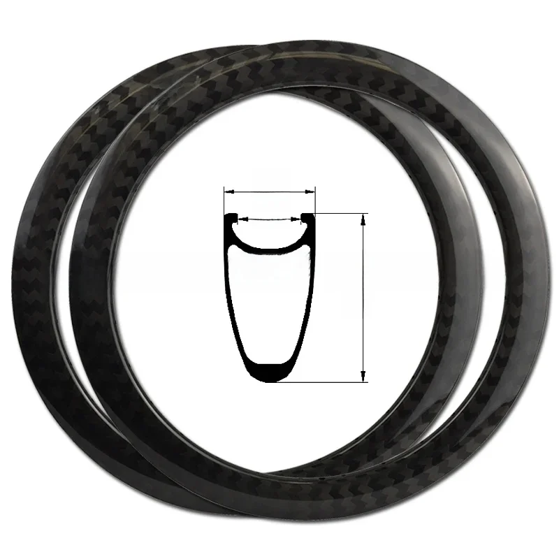 AliExpress NONE Bicycle Rim 451 Carbon 38mm x 23mm BMX Carbon Rims 20 * 1-1/8 3/8 451 Disc Brake 24/28/32/36 Holes Clincher Wheels Rim 20
