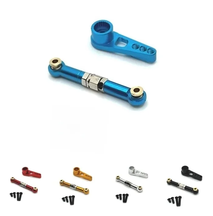 SCY-Bras de servo en métal 25T, direction de klaxon, accessoires de pièces de mise à niveau de voiture, 16101, 16102, 16103, 16104, 16201, le plus récent, 1/16 RC