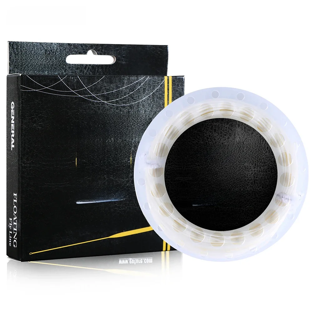 Moss Green Fly Line WF 3/4/5/6/7/8F Waga do przodu pływająca żyłka muchowa ze spawanymi pętlami New Arrival wysokiej jakości — zdjęcie 2