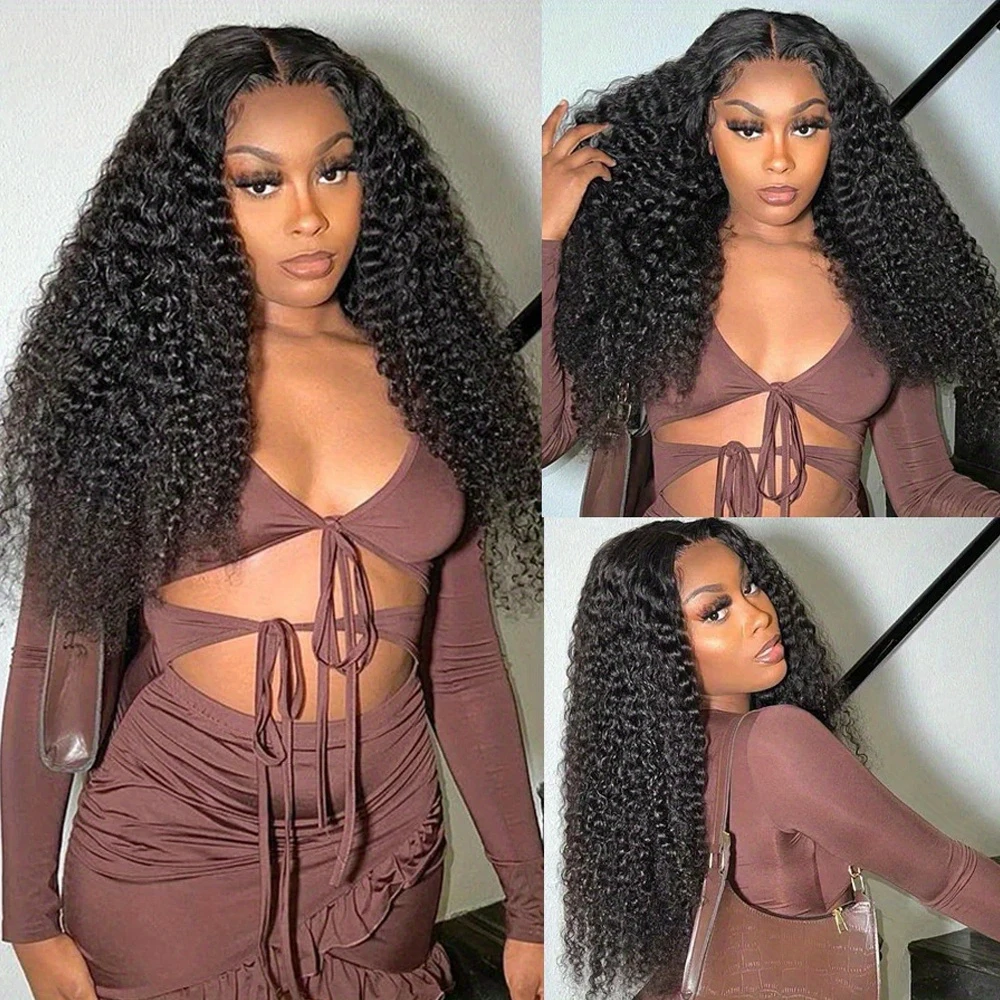 Thumbnail 3 - #77 Curly Lace Front Wigs Sale