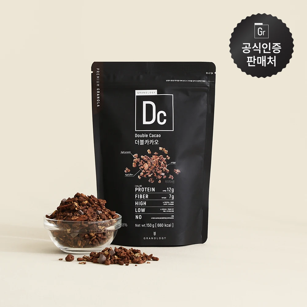 Granology Double Cacao premium Granola 150g