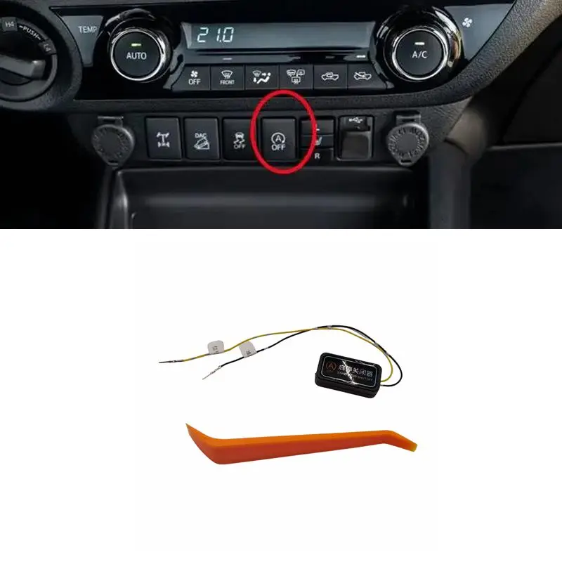 

For Toyota Hilux 8G 2015-2023 Car Auto Start & Stop Canceller Automatic Stop Start Engine Eliminator Device Plug Disable Cable