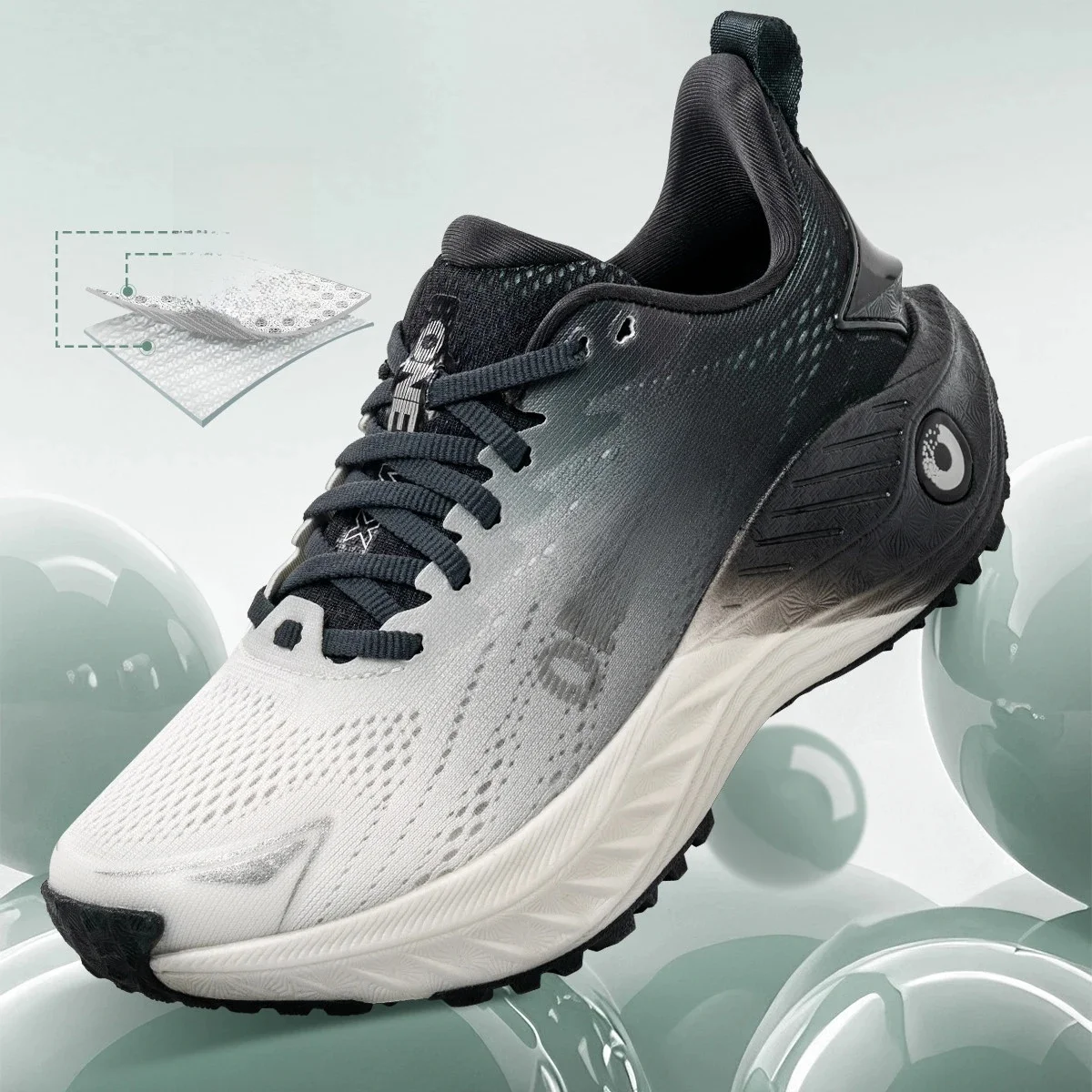 ONEMIX Casual loopschoenen Ademende zomer joggingschoenen Heren Lichtgewicht dames gymschoenen Outdoor mannelijke kussen sportschoenen - afbeelding 2