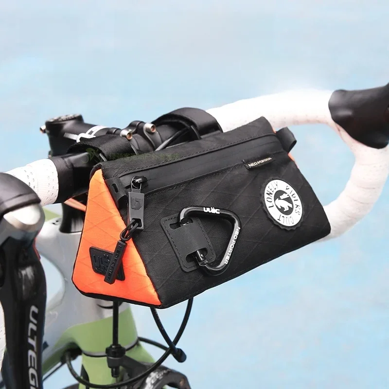 AliExpress UK ULAC 1L Bike Triangle Handlebar Bag Portable Cycling Storage Pouch for MTB Road Bicycle Front Tube Pannier Waterproof Zipper
