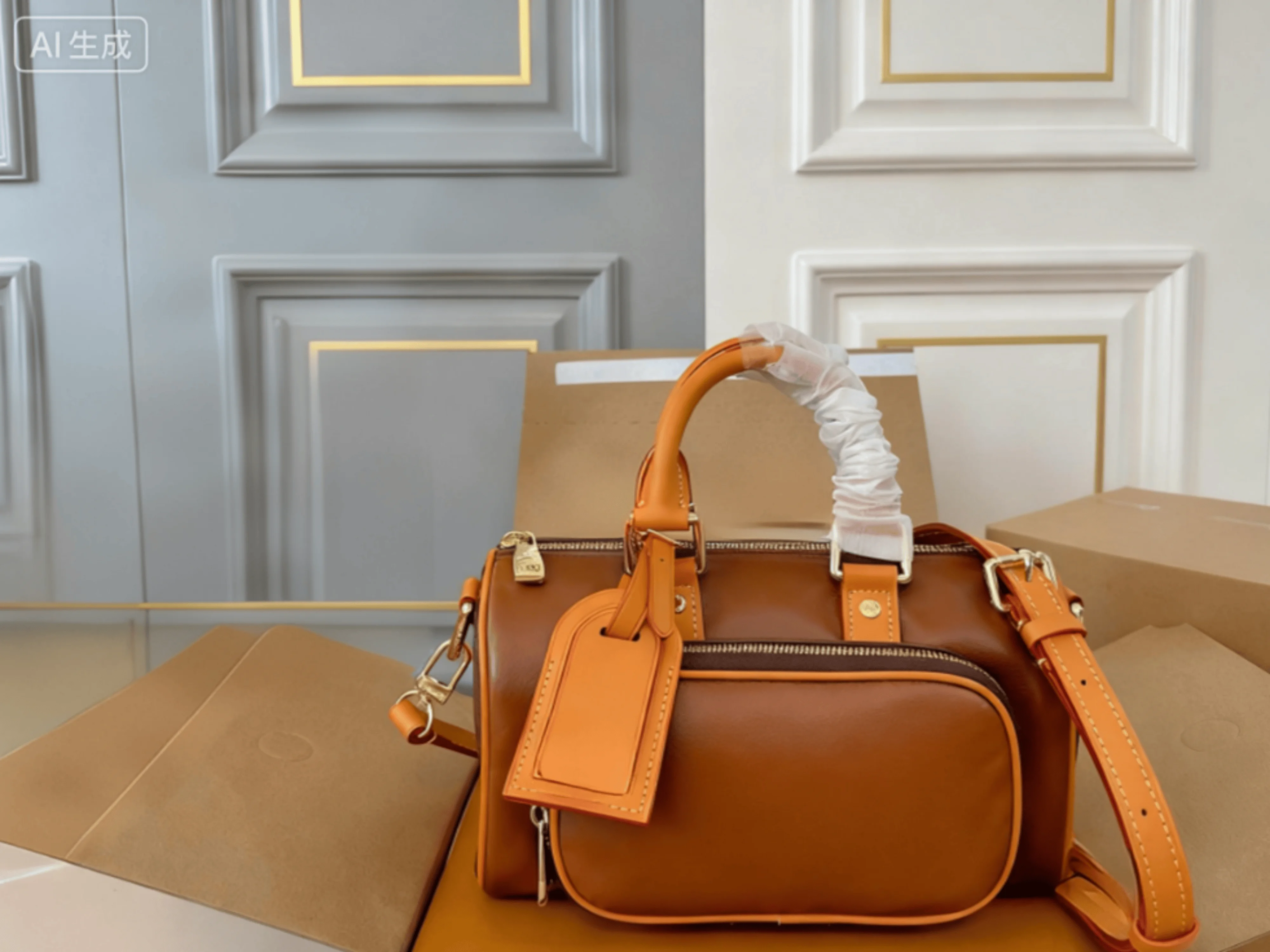 

2025 Women Pillow Bag New Versatile Fashion Simple Low-key Durable Retro Small Women Bag 25×14cm