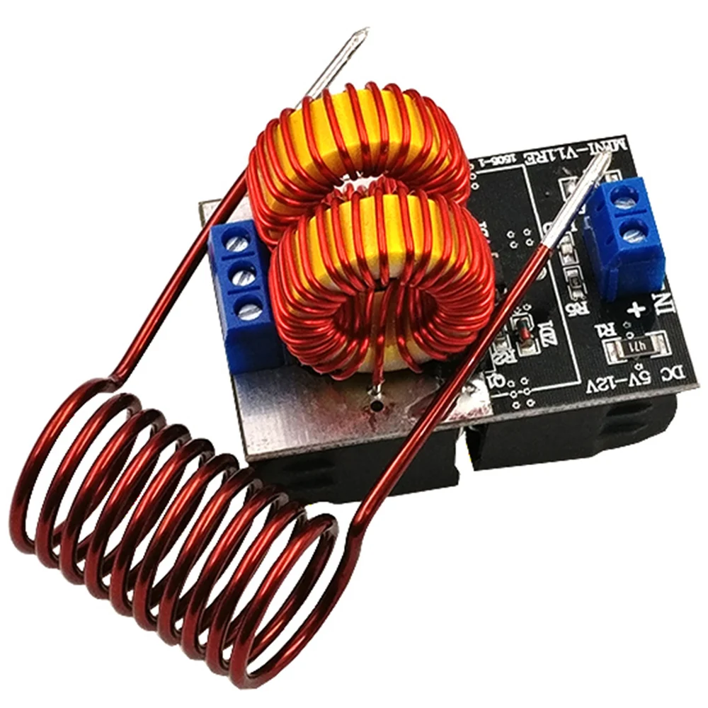 5-12V 120W Flyback Driver Heater DIY Cooker+ Ignition Coil Mini ZVS Induction Heating Board