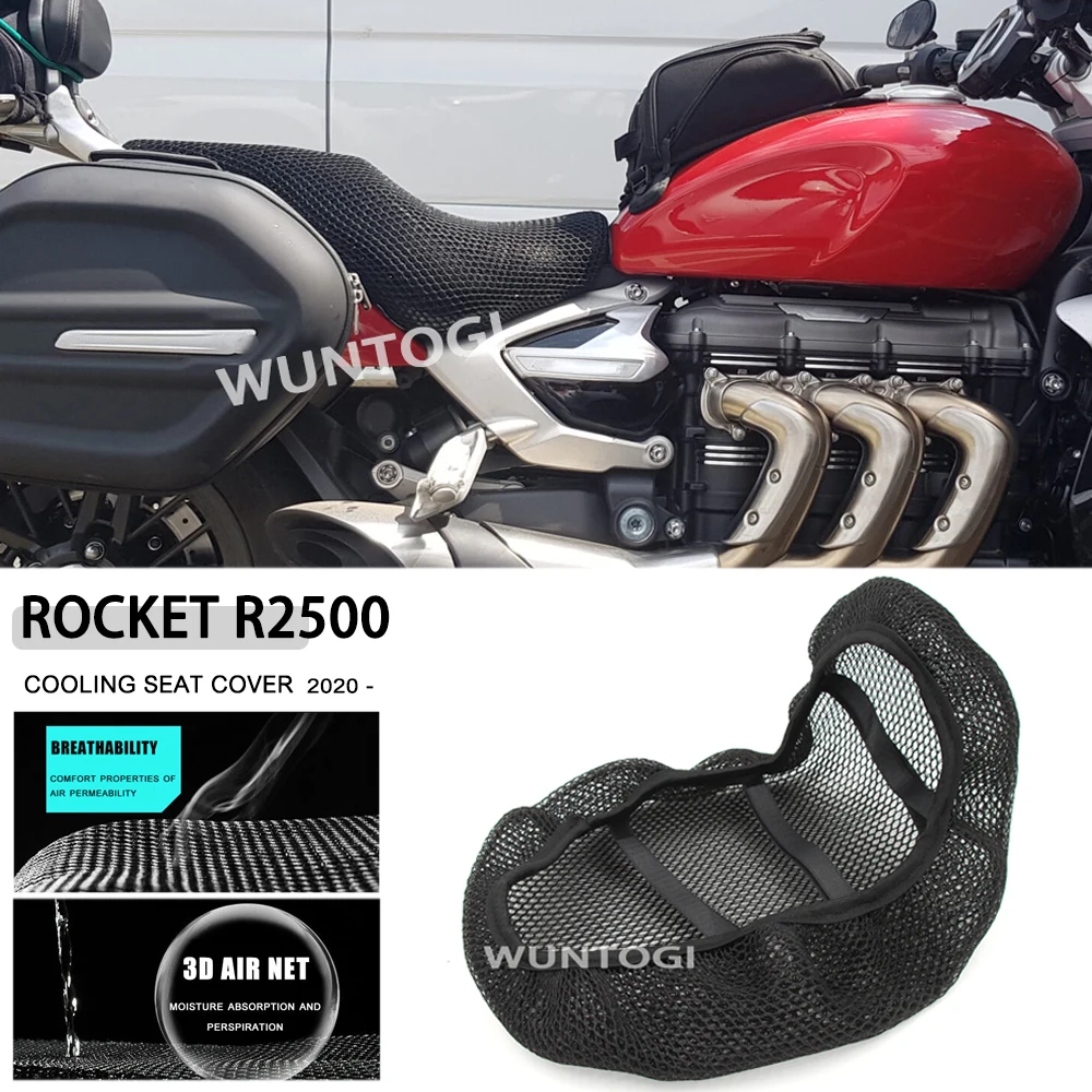 For Rocket R2500 Rocket R 2500 2020 - New Motorcycle Accessories Seat Protect Cushion Seat Cover Nylon Fabric Saddle