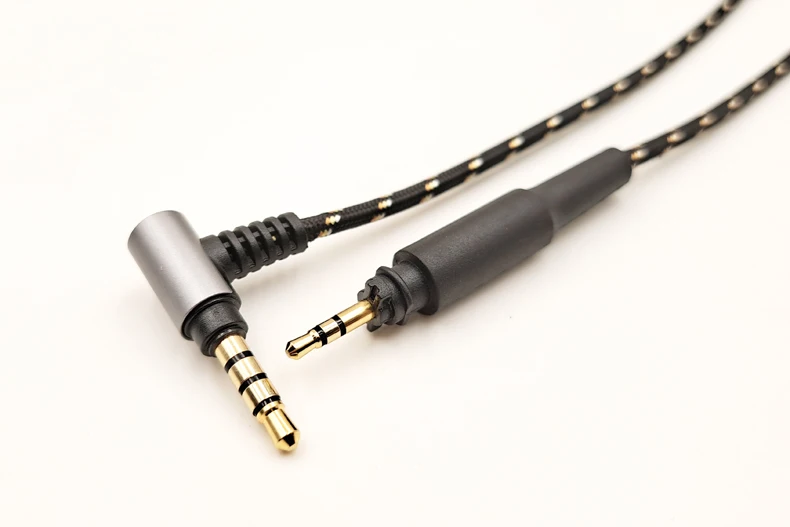 Новинка! Нейлоновый аудиокабель с микрофоном для наушников Shure SRH840A SRH440A