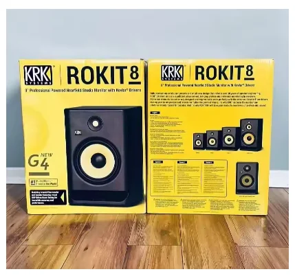 1000% BRAND NEW KRK ROKIT 8 G4 POWERED STUDIO MONITOR