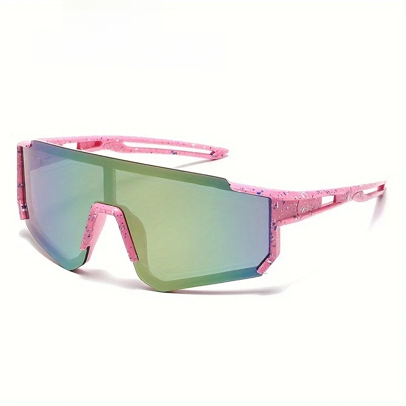 AliExpress Winful Boy's Trendy Futuristic Sunglasses Girls Large Frame Sun Protection Cycling Glasses Fashion Summer New Sport Eyewear Children