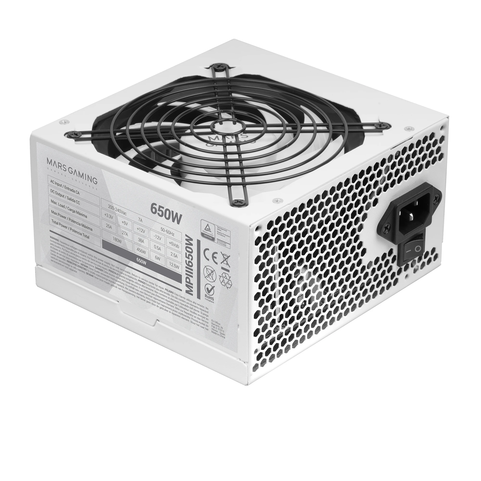 MP III 650W: تقييم شامل لوحدة التغذية المثالية لمحطات العمل والألعاب