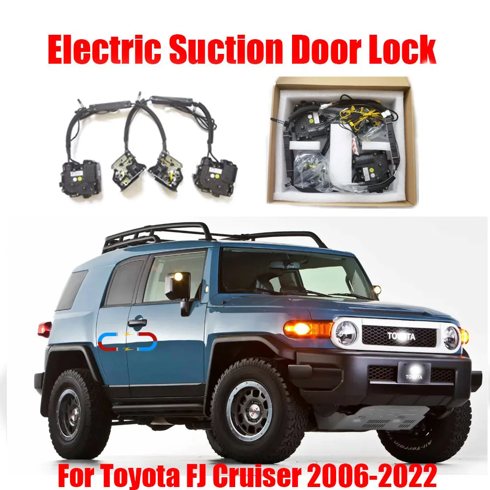 

For Toyota FJ Cruiser 2006-2022 Car Electric Suction Door Power-assisted Closing Door Soft-close Function