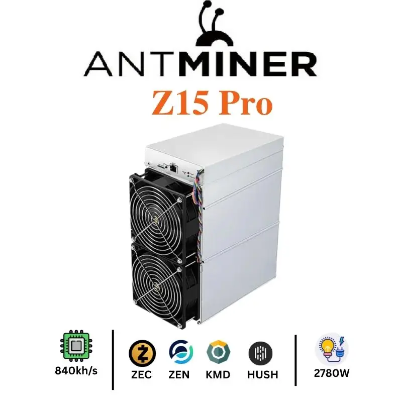 Ac Antminer Z15 Pro (840 кГц/с) КУПИТЕ 2, ПОЛУЧИТЕ 1 БЕСПЛАТНО