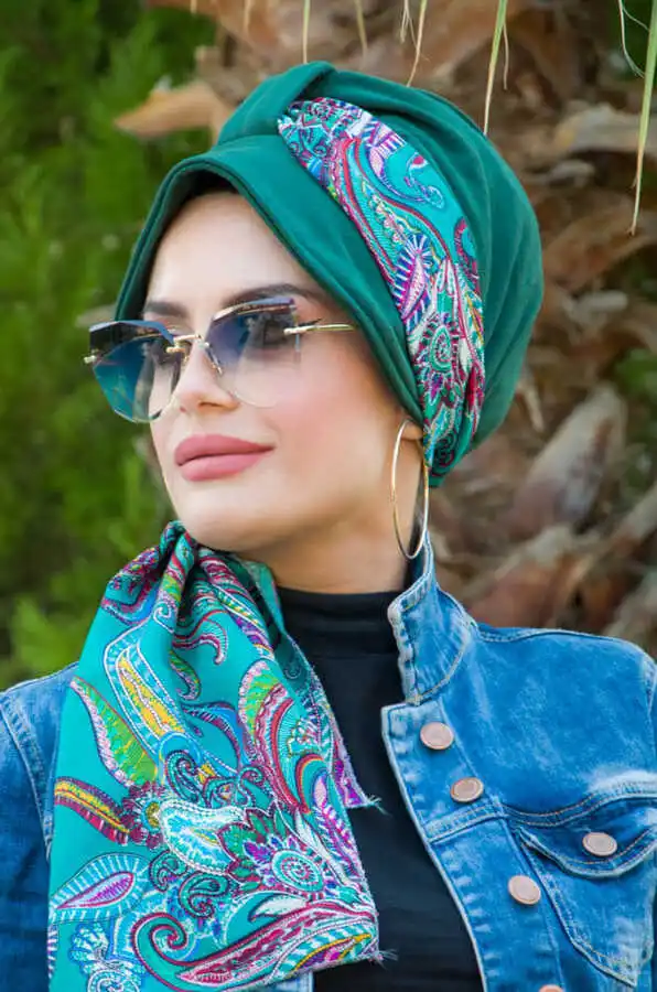 

Jewish Muslim Turban Hat Bonnet Scarf Foulard With For Women Inner Hijab Caps Arab Wrap Head Scarves Femme Musulman Turkey