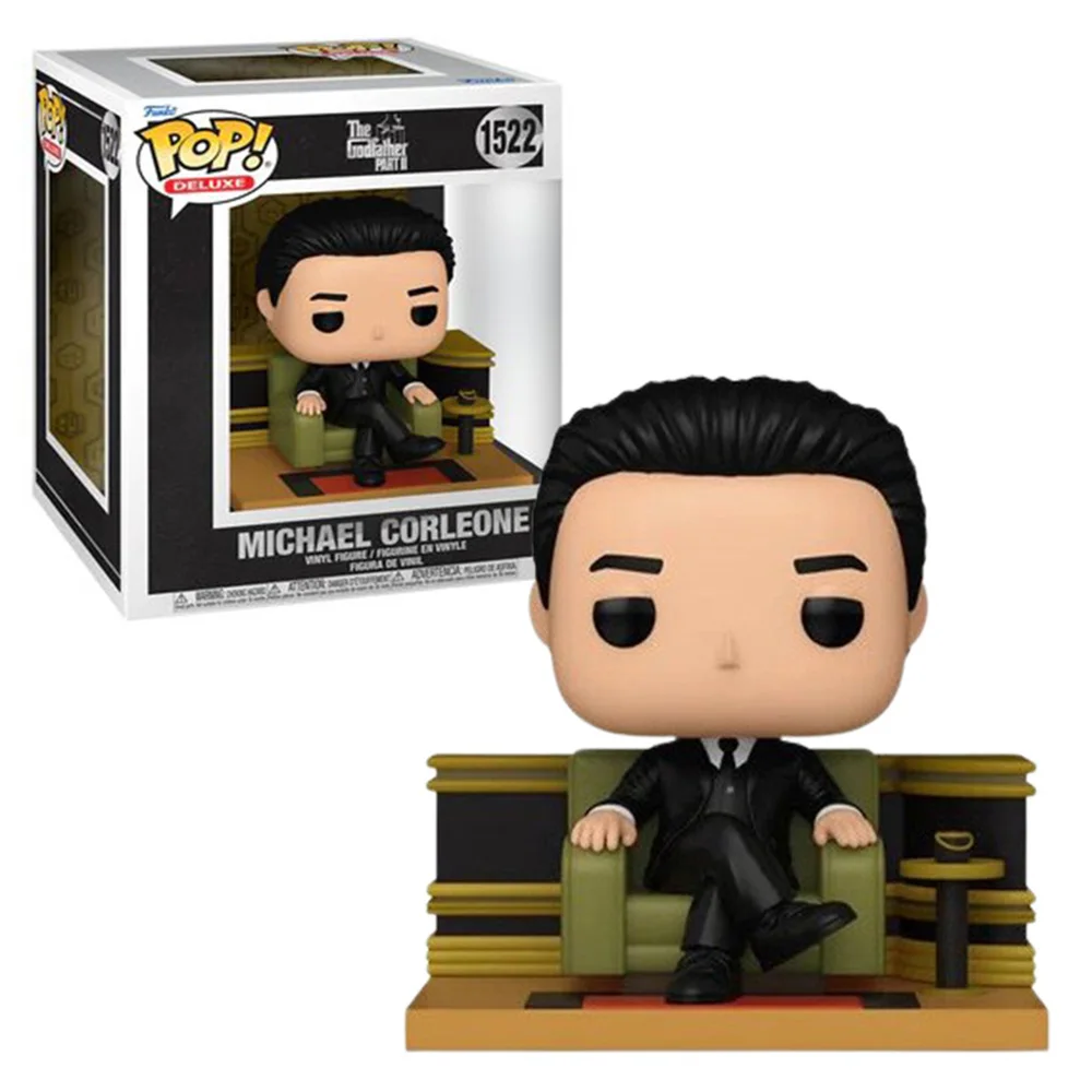 FUNKO POP! DELUXE EL PADRINO II - MICHAEL CORLEONE, 75936, N ° 1522, movie, figure, original, toys, gifts, collector, dolls, shop, box, new, official license