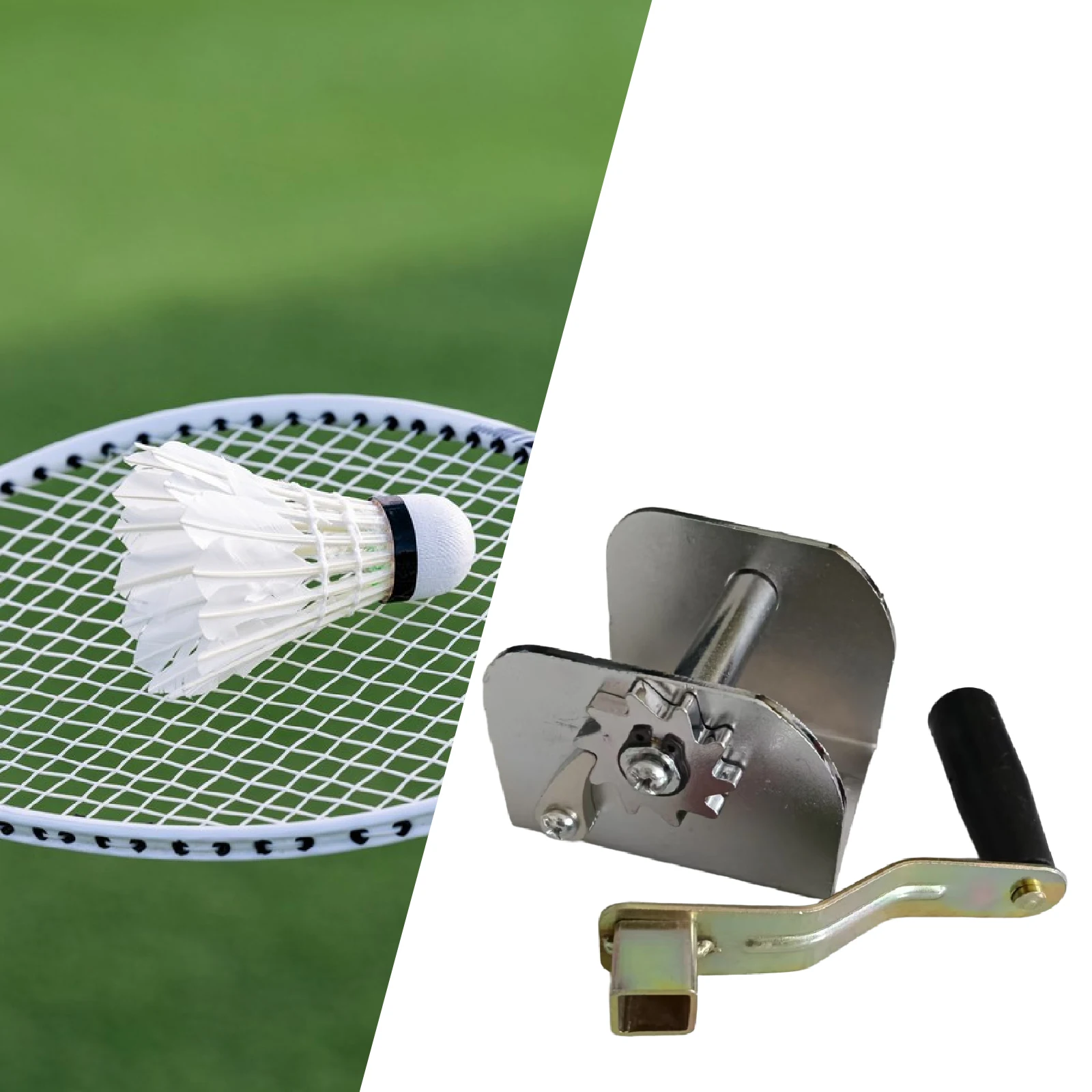 

Спортивное оборудование для фитнеса на открытом воздухе, портативный натяжитель струн для бадминтона, натяжитель волейбольной сетки, простой инструмент для установки