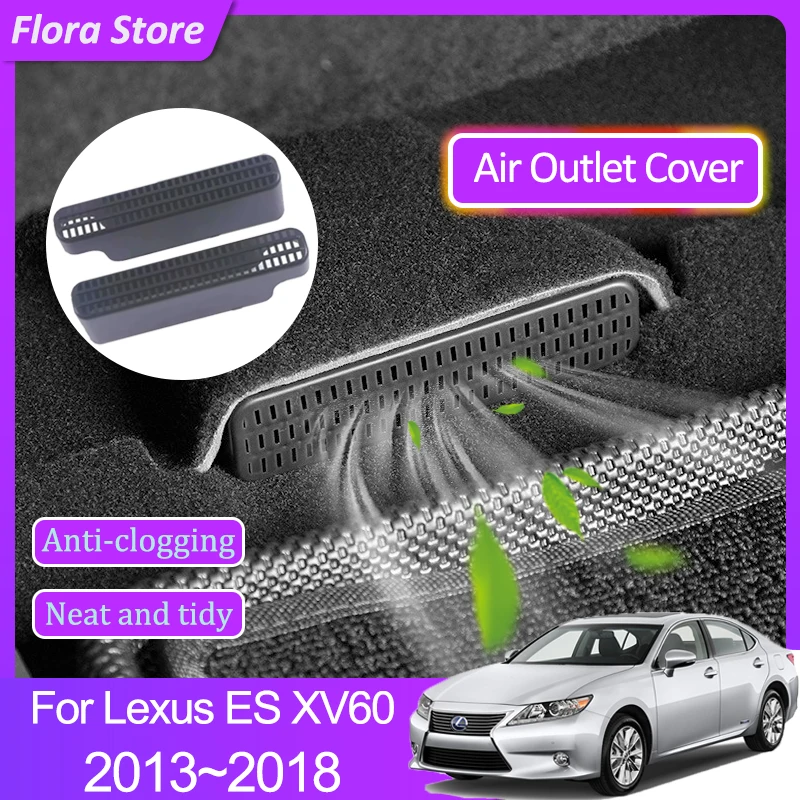 Крышки на автомобильные воздуховыпускные отверстия для Lexus ES XV60 300h 2013 ~ 2018 2014 2015 2016 2017
