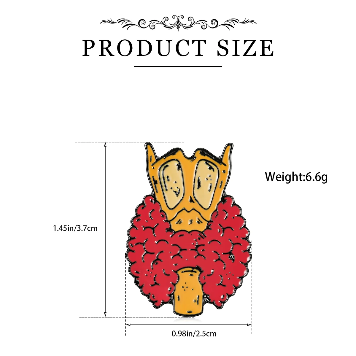 Catuni الطبية المينا دبابيس الغدة الدرقية بروش لطيف التلبيب الحبل حقيبة معطف شارة جراحة اللبية اكسسوارات هدايا للأطباء