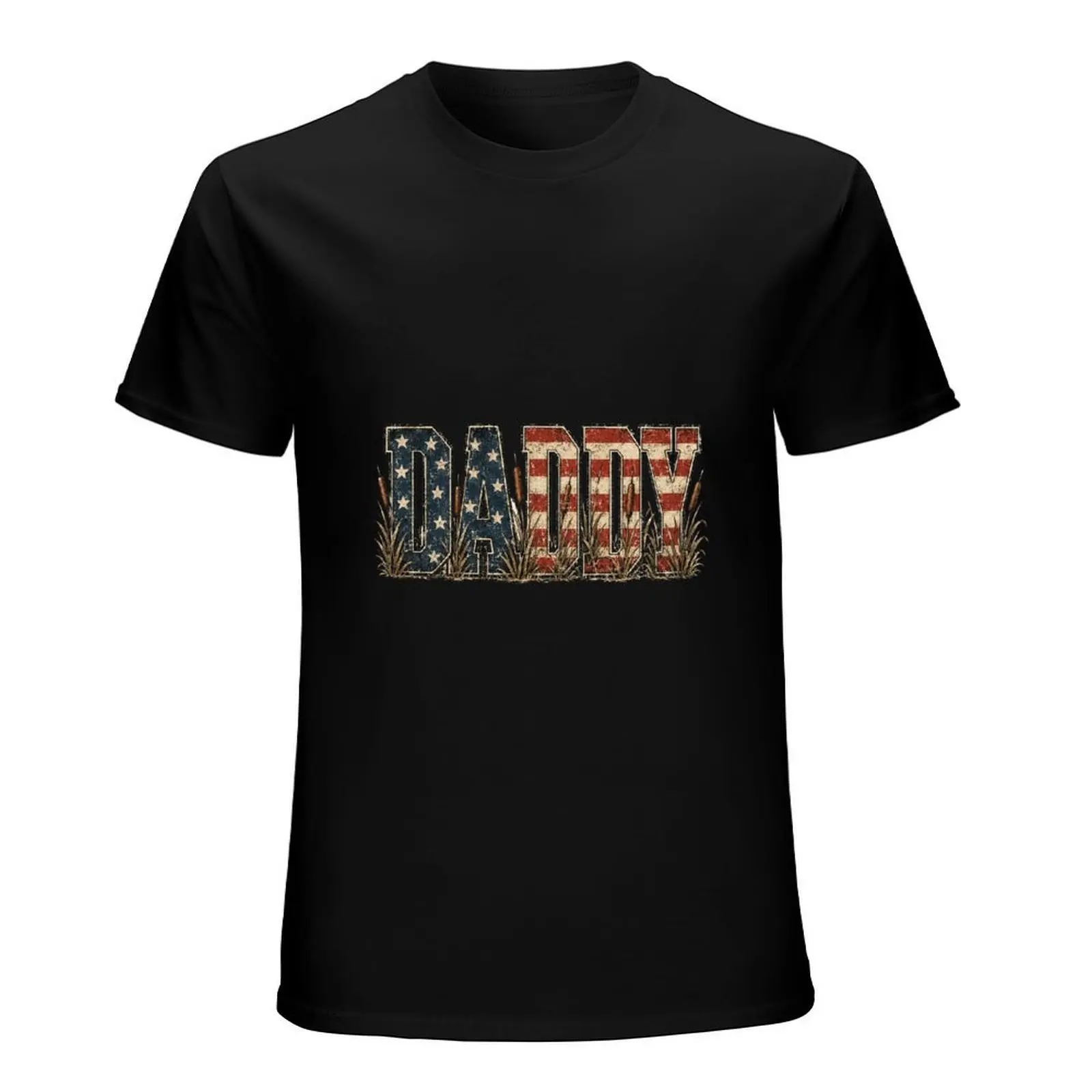 Rustic Farm Cool Buck Deer Camo Cap Black Tee Country Boy Rural Lifestyle Daily Commute Soft Top