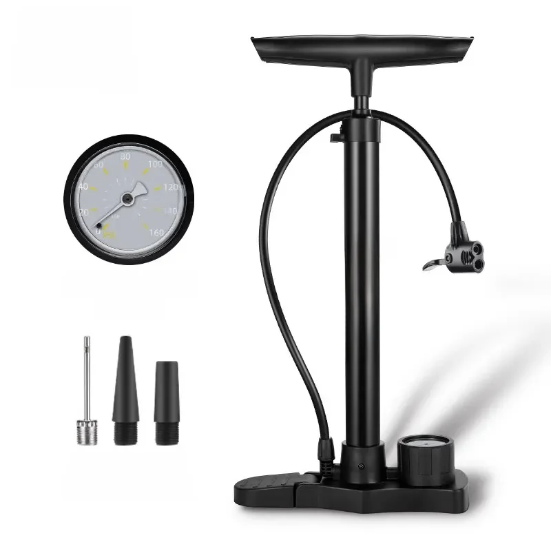 AliExpress West Biking WEST BIKING Bicycle Pump 160PSI Portable Stainless Steel Bike Pump Schrader Presta Valve Inflator