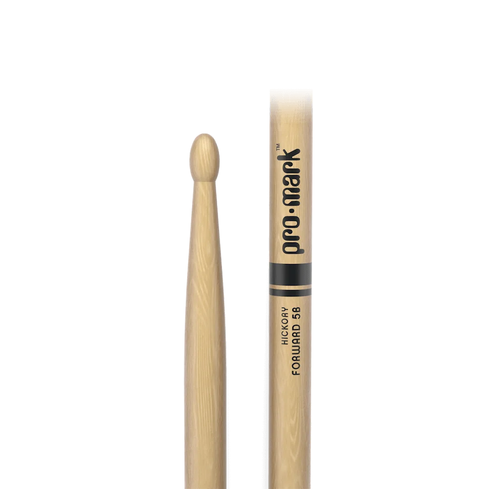 Promark by D\'addario TX5BW 5B Wood Tip Hickory Drumsticks