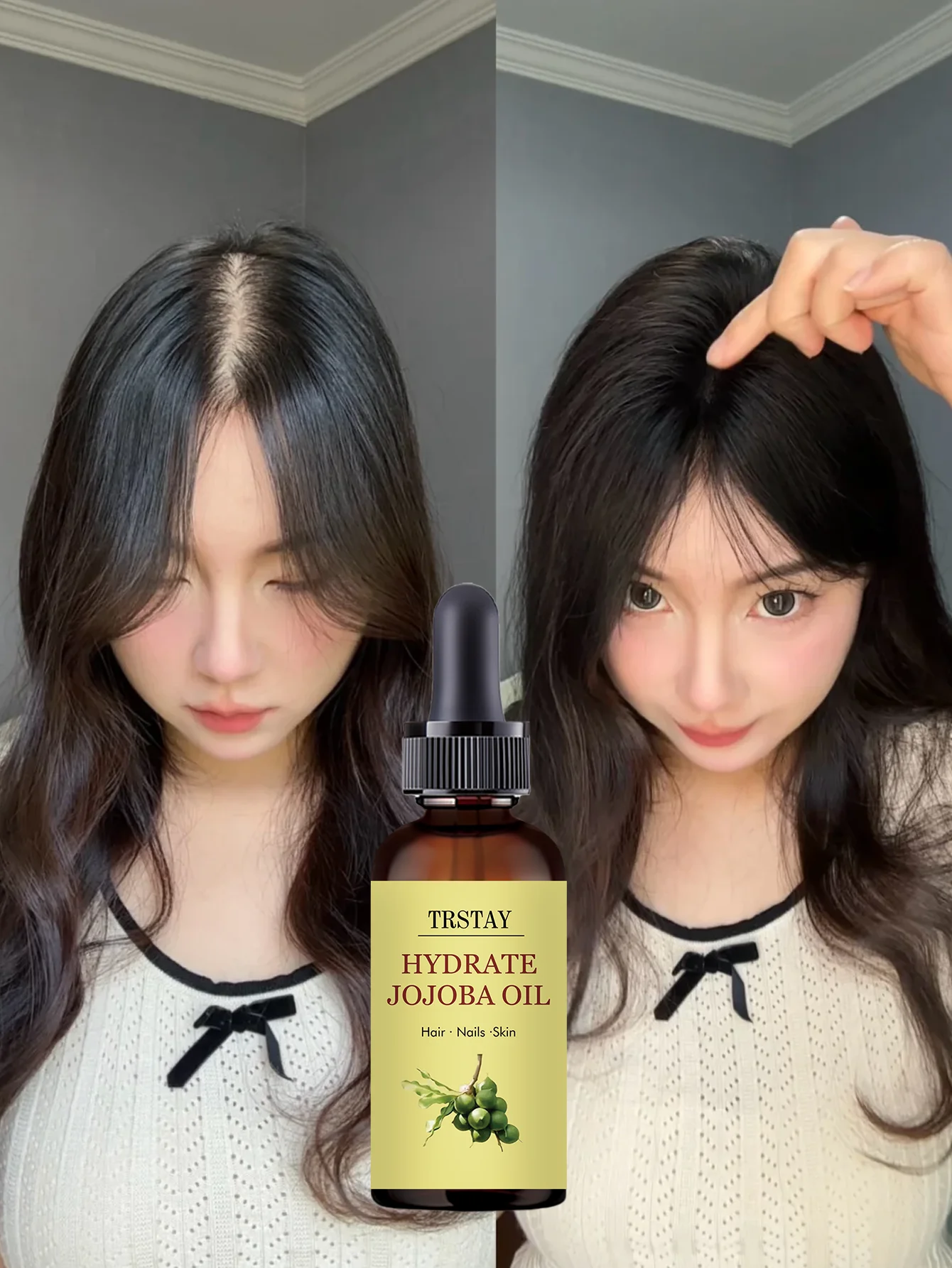 Summer Fresh Hair Oil Oil Control Hydration Light Feel Moisturizing Hair Treatment for All Hair Types Long Lasting Shine and Sof - Image 4