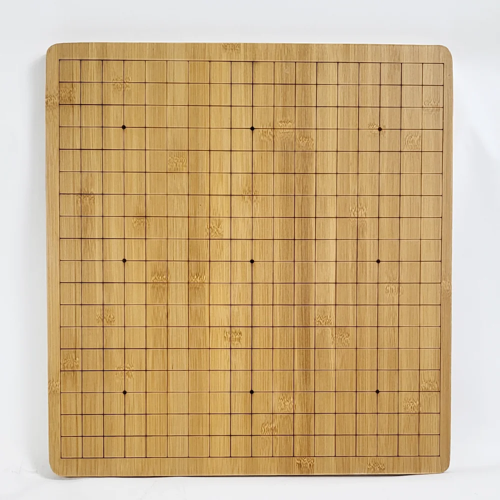 لوح شطرنج من خشب البامبو ، 2 ، مقعر أصلي ، يمكن استخدامه