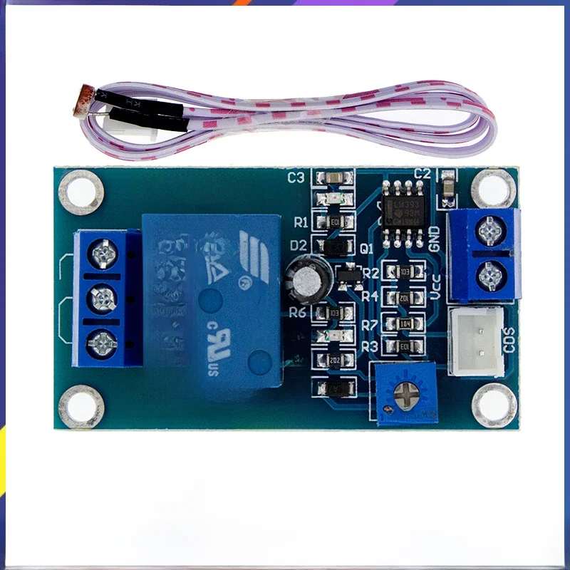 XH-M131 DC 5V 12V 24V 10A interrupteur de commande de lumière Module de relais de photorésistance capteur de détection Module de contrôle automatique de luminosité