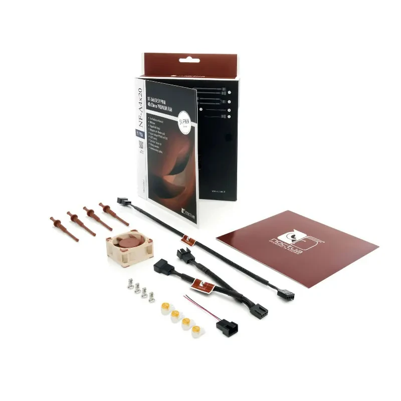 Noctua NF-A4x20 Computer Case Fan 4CM 4Pin PWM Fan 40x40x20mm Silent Intelligent Temperature Control Ultra Small Fan