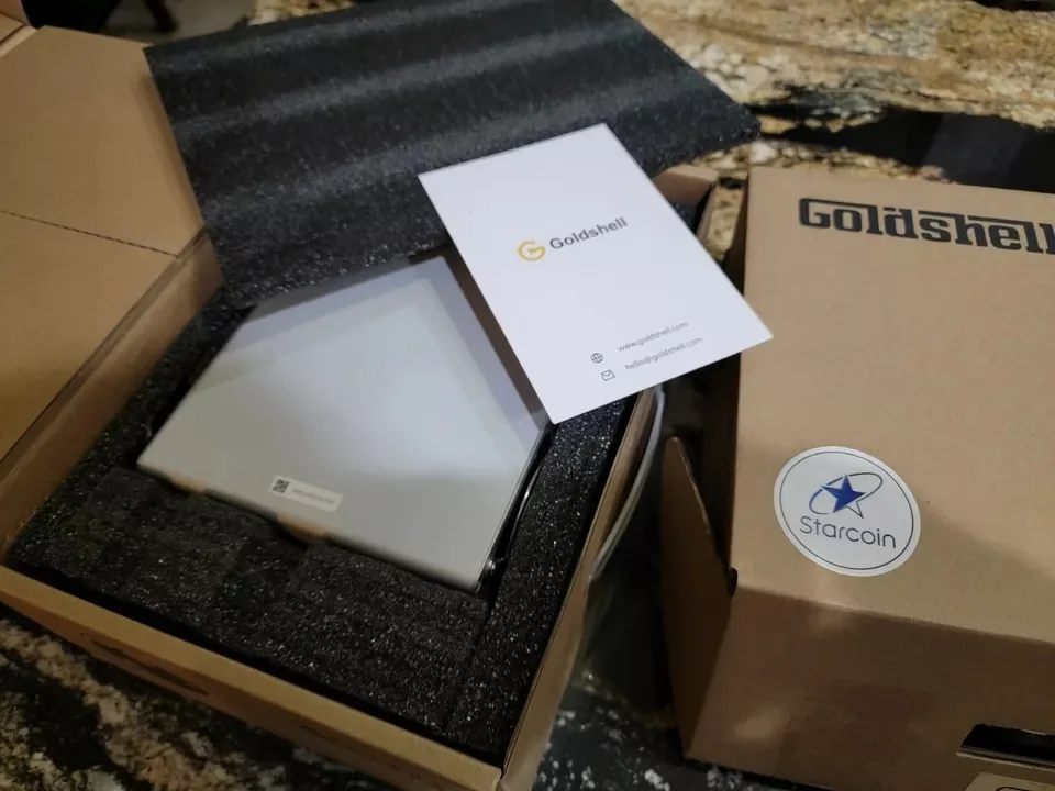 SM Goldshell ST-BOX STARCOIN STC Miner ASIC with PSU