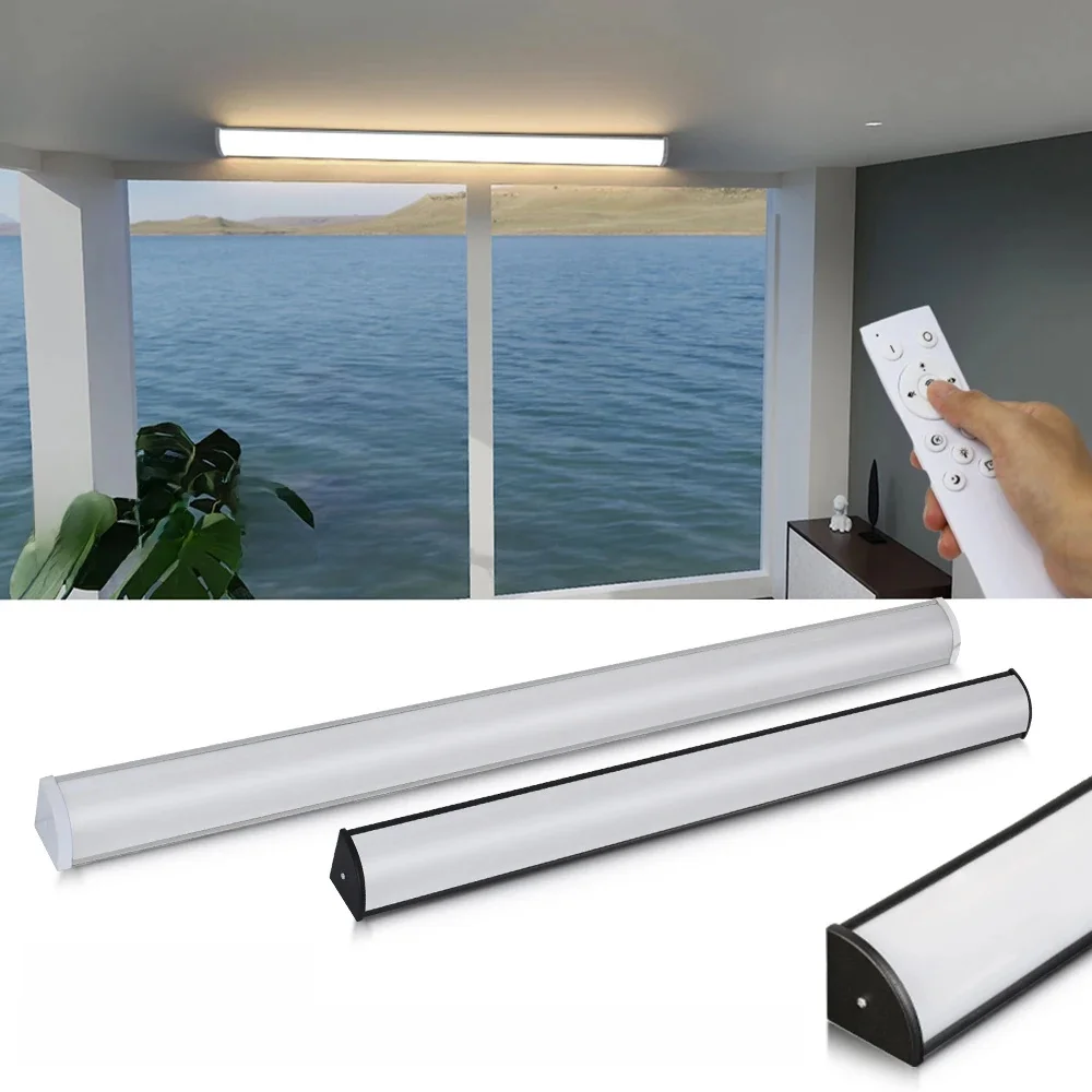 Applique murale d'extérieur LED pour jardin, étanche IP65, application intelligente/télécommande, décorations pour la maison, longue bande, applique LED