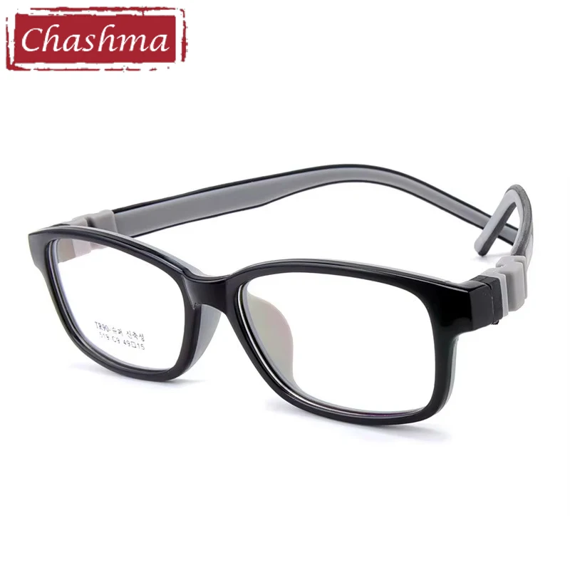 

Chashma Prescription Glasses Quality TR90 Silicone Rubber Material Eyewear Kids Optical Frame Girls Boys Soft Eyeglasses