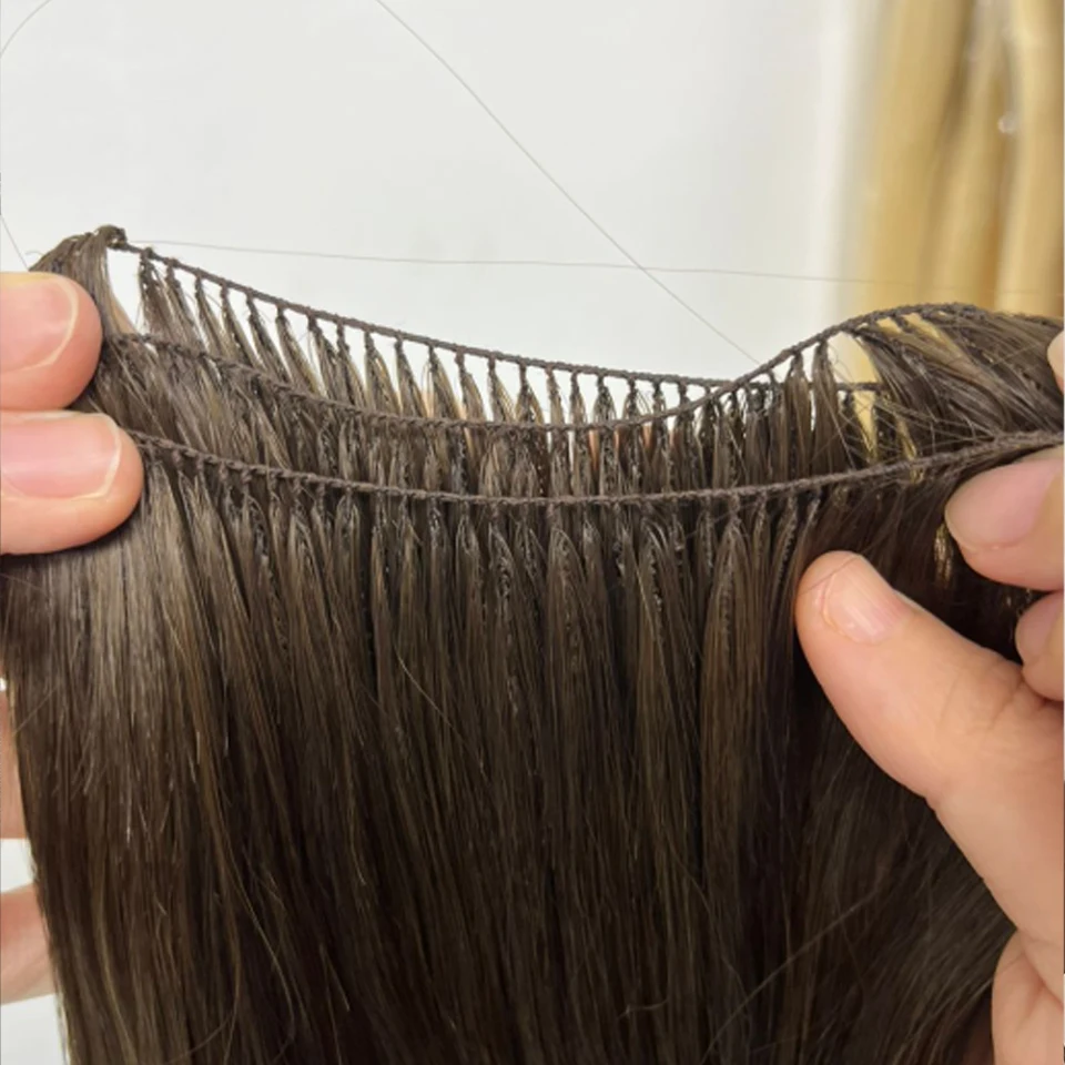 

2pcs feather hair weft